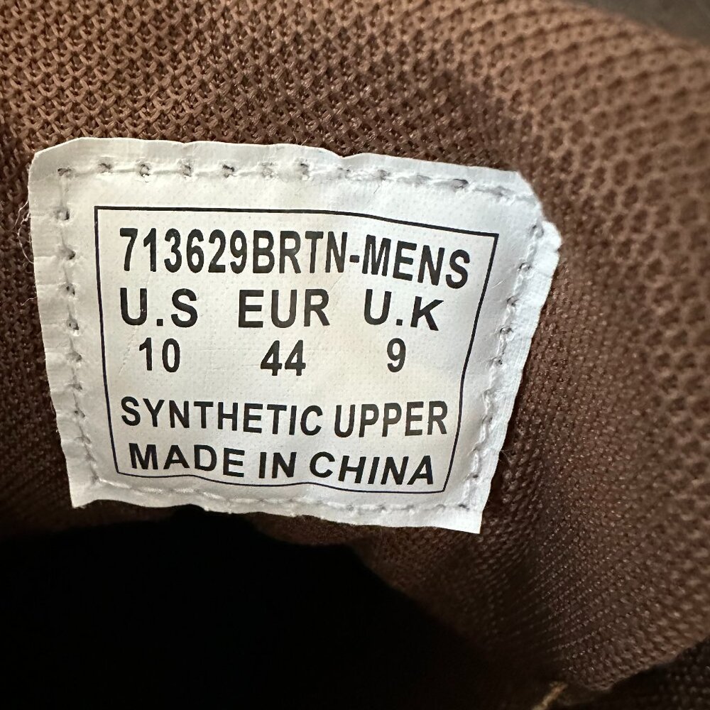 G.H.Bass Tan Brown Leather Chukka Boots 713629BRTN Men's 10 - Picture 13 of 14